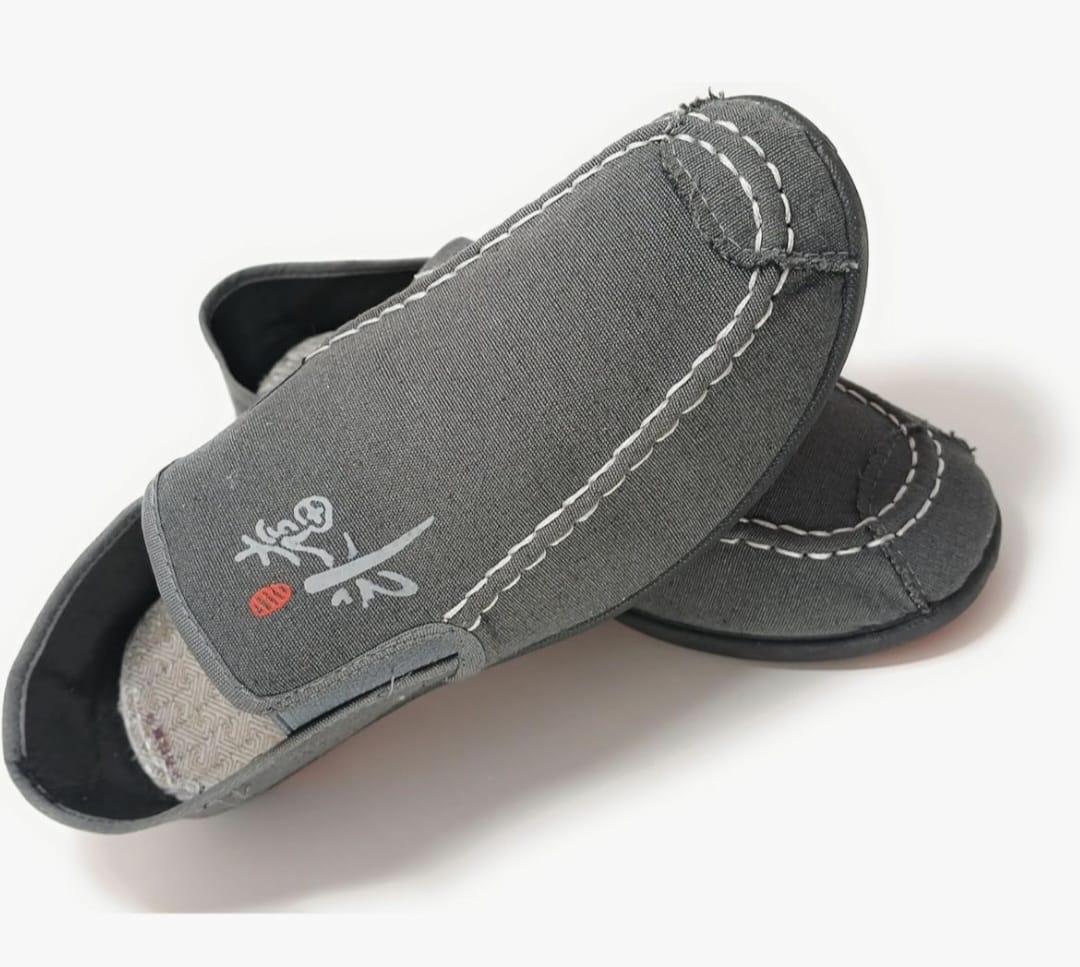 Zapatillas de Lona Casuales sin Cordones con Detalles Tradicionales
